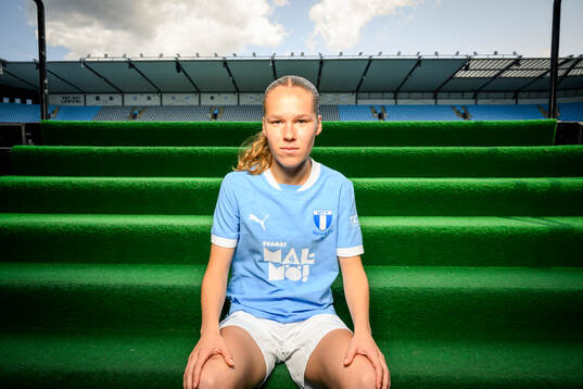 Malmö FF presenterar Karoline Olesen som ny spelare
