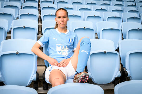 Malmö FF presenterar Karoline Olesen som ny spelare