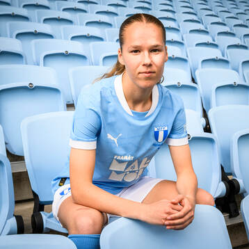 Malmö FF presenterar Karoline Olesen som ny spelare