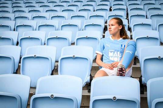Malmö FF presenterar Karoline Olesen som ny spelare