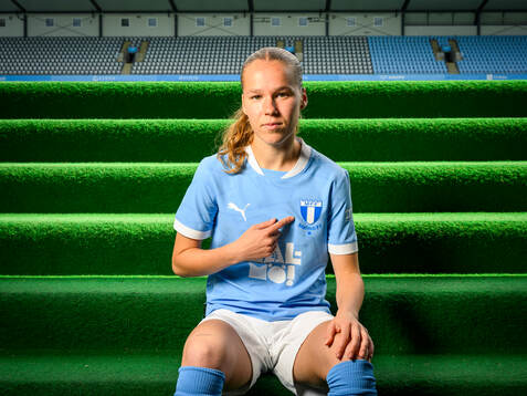 Malmö FF presenterar Karoline Olesen som ny spelare