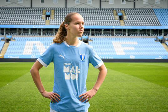 Malmö FF presenterar Karoline Olesen som ny spelare