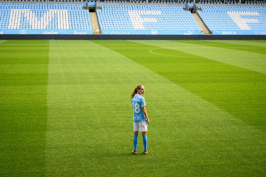 Malmö FF presenterar Karoline Olesen som ny spelare
