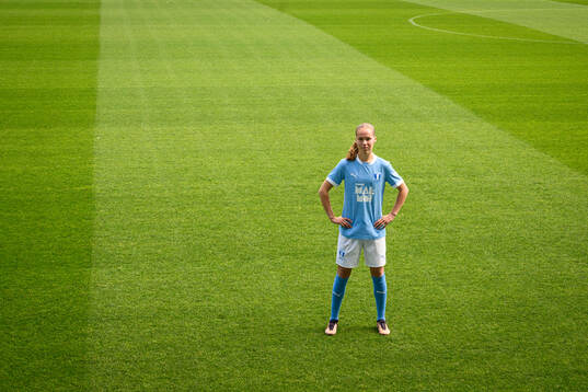 Malmö FF presenterar Karoline Olesen som ny spelare