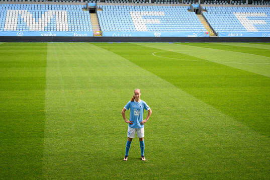 Malmö FF presenterar Karoline Olesen som ny spelare