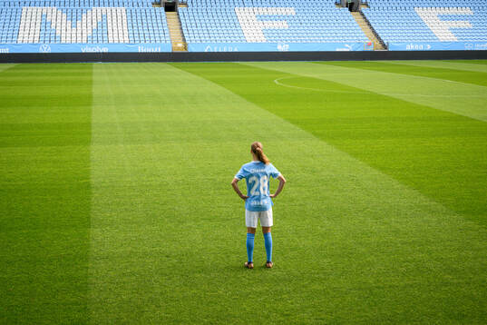 Malmö FF presenterar Karoline Olesen som ny spelare