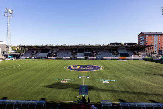 Interiör vy av Behrn Arena