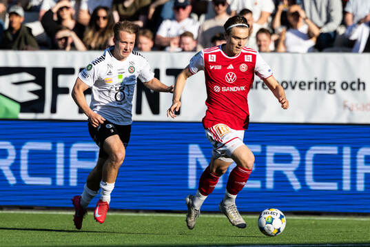 Örebros Oskar Käck och Sandvikens IFs Oscar Sjöstrand