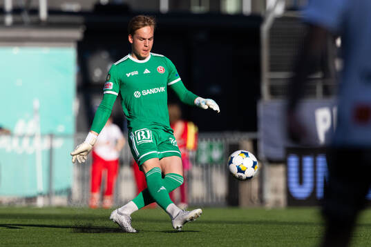 Sandvikens IFs målvakt Hannes Sveijer