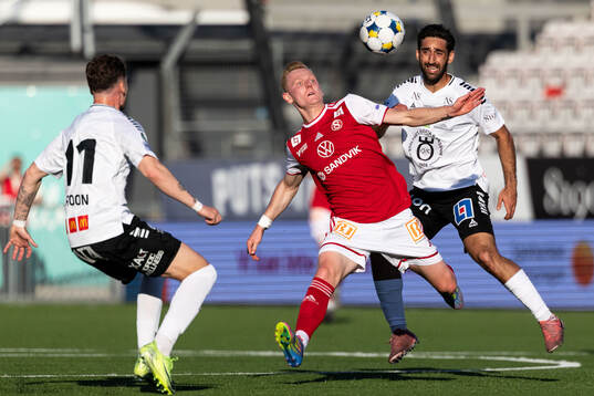Sandvikens IFs Christopher Redenstrand mot Örebros Samuel