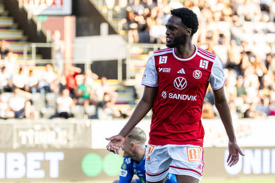 Sandvikens IFs Mohammed Mahammed jublar