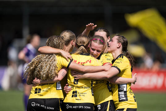 Elfsborgs Hanna Jiozon jublar