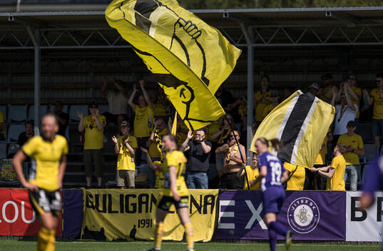 Elfsborgs supportrar på läktaren