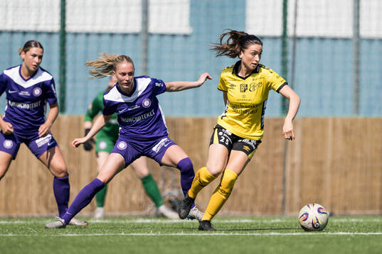 Jitexs Hanna Comnell och Elfsborgs Izabella Bergström