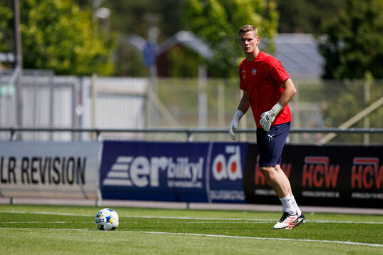 Helsingborgs målvakt Johan Brattberg