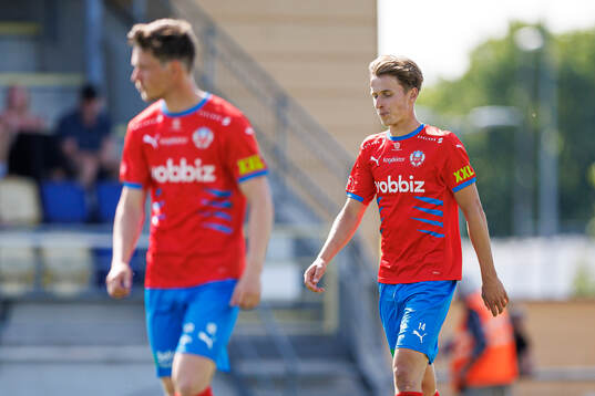 Helsingborgs Lukas Kjellnäs deppar