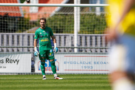 Falkenbergs målvakt Anton Andersson