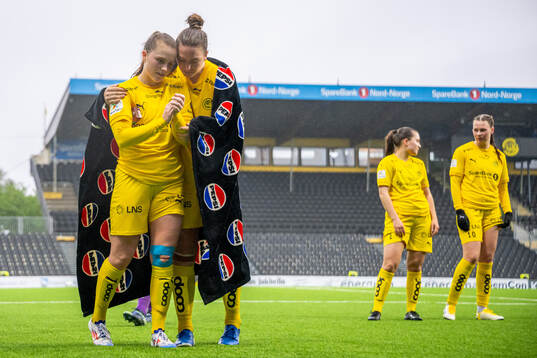 Kristina Borgenhaug Brudvik and Lærke Hammer of