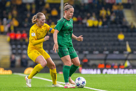 Synne Fredriksen Moe of Bodø/Glimt and Sædis Run