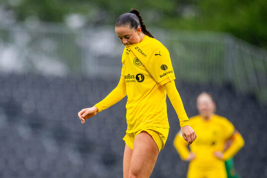 Aver Elizabeth Snead of Bodø/Glimt looks dejected