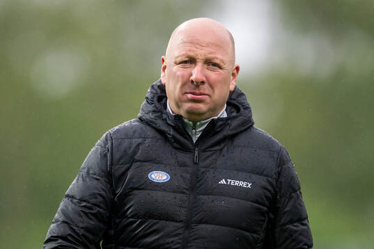 Head coach Nils Lexerød of Vålerenga