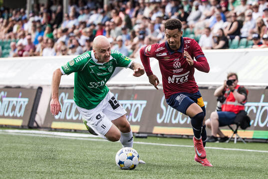 Brages Anton Lundin och Örgrytes Tobias Sana
