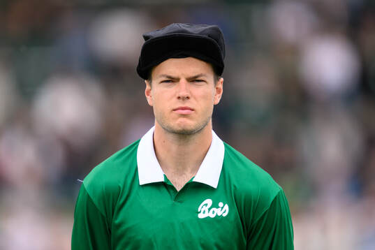Varbergs Albin Winbo vid lineup