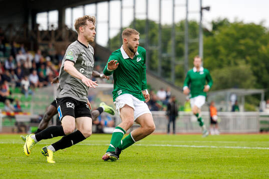 Västerås Victor Wernersson och Varbergs Oliver Alfonsi