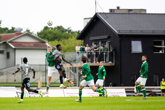 Varbergs Edvin Tellgren och Västerås Aaron Le Forestier