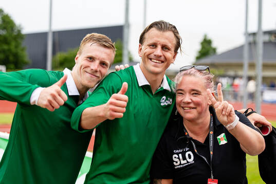 Varbergs Emil Hellman, Jesper Jonasson Westermark och SLO