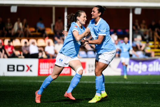 Malmö FFs Matilda Kristell jublar