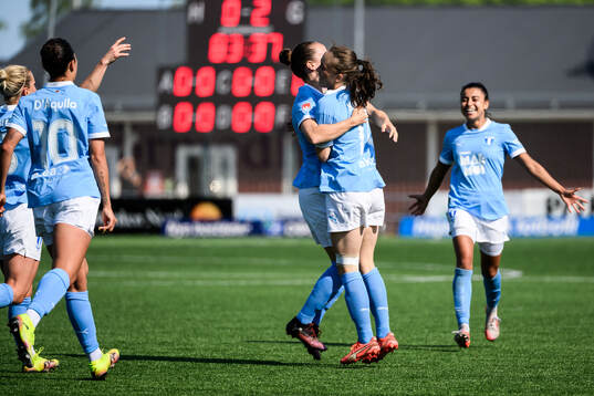 Malmö FFs Matilda Kristell jublar