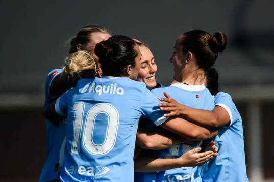 Malmö FFs Matilda Kristell jublar