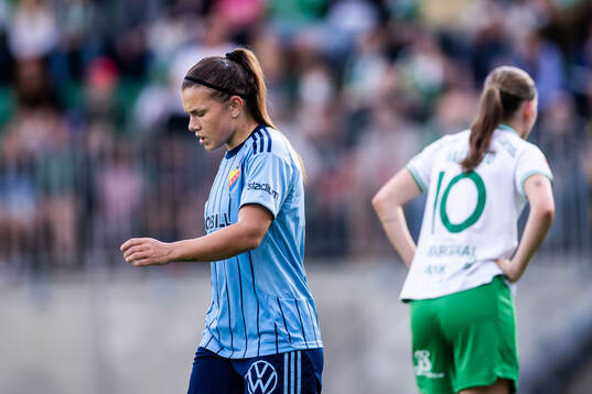 Djurgårdens Alexsandra Lobanova deppar