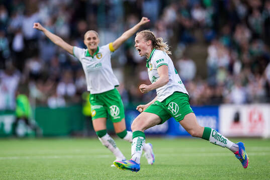 Bläddra bland fler bilder av Fotboll, Damallsvenskan, Hammarby - Djurgården