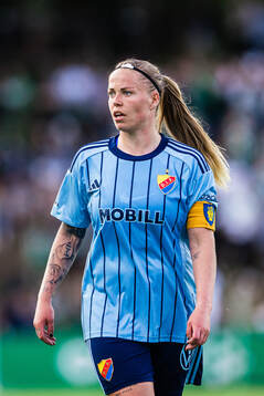 Djurgårdens Therese Åsland