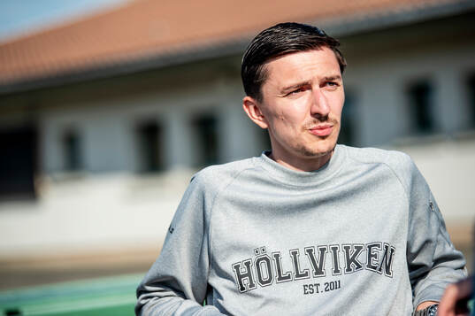 Höllvikens sportchef Alex Sundqvist