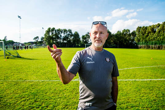Höllvikens assisterande tränare Mattias Thylander