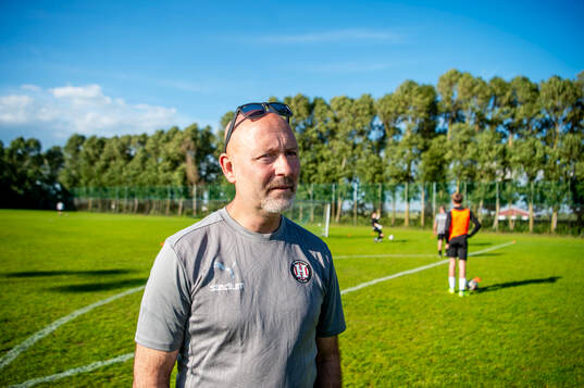 Höllvikens assisterande tränare Mattias Thylander