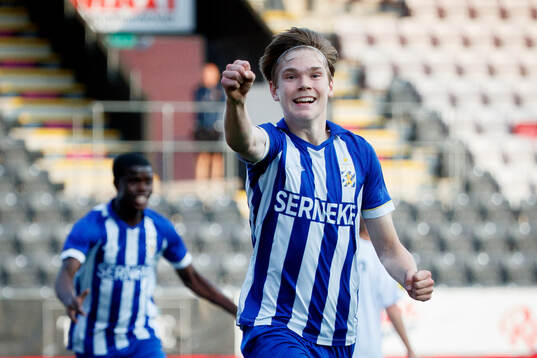 Göteborg Hannes Skånberg gör 1-3 och jublar