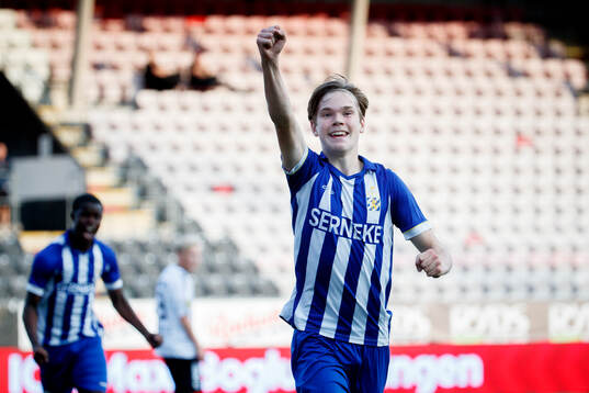 Göteborg Hannes Skånberg gör 1-3 och jublar