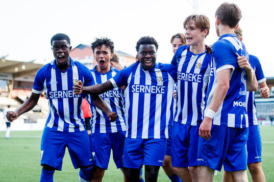 Göteborgs Landing Sidibeh jublar