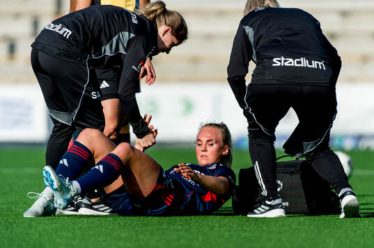 Rosengårds Molly Johansson har ont