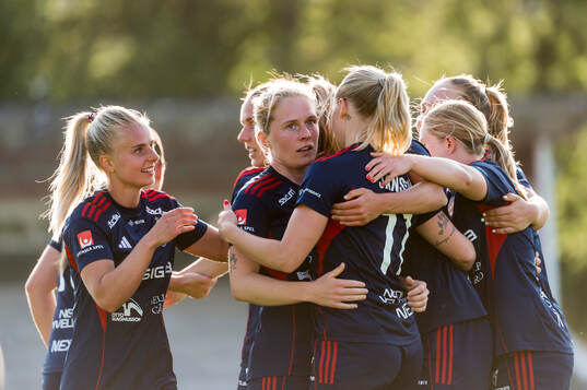 Rosengårds Emilia Larsson jublar