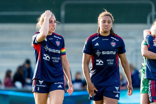 Rosengårds Gudrun Arnardottir och Jo-Anne Agbor Tataw