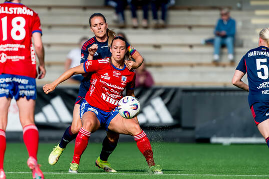 Vittsjös Hanna Ekengren och Rosengårds Gudrun Arnardottir