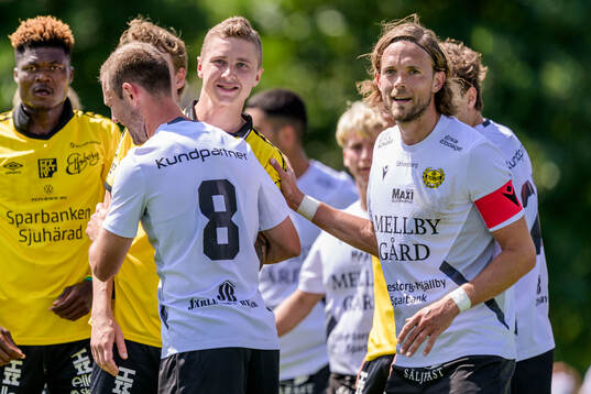 Elfsborg Sebastian Holmen och Mjällby