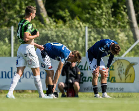 Halmstads Albin Ahlstrand och Villiam Granath