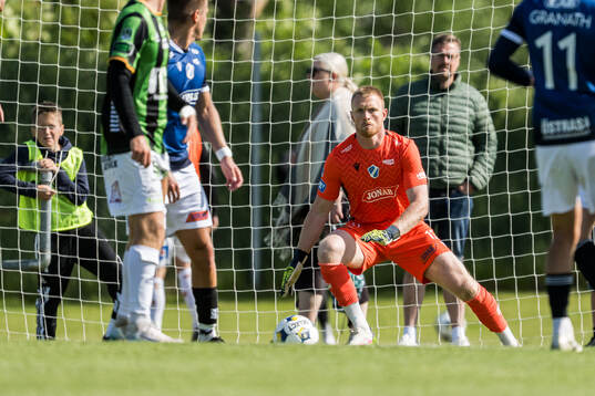 Halmstads målvakt Tim Erlandsson