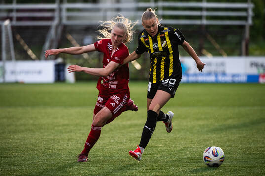 Piteås Saga Swedman och Häckens Stine Sandbech